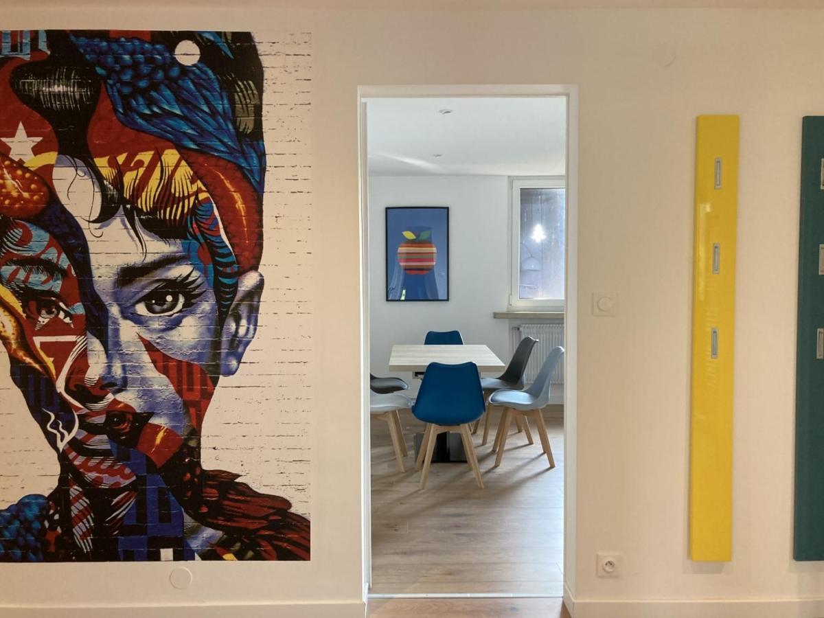 Art & Bretzel Appartement Ribeauvillé Buitenkant foto